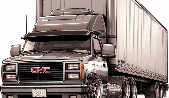 GMC Sierra Tractor Trailer